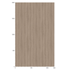 Film décoratif 3M  Di-Noc  WG-2073  Wood Grain  mat  1220 mm x 50 m