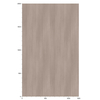 Film décoratif 3M  Di-Noc  WG-2076  Wood Grain  mat  1220 mm x 50 m