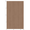 Film décoratif 3M  Di-Noc  WG-2085  Wood Grain  mat  1220 mm x 50 m