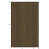 3M Di-Noc Film décoratif d'intérieur PVC WG-2434 200µm  1220 mm x 50 m 7100320920