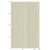 3M Di-Noc Film décoratif d'intérieur PVC WG-2440 200µm  1220 mm x 50 m 7100320794
