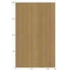 3M Di-Noc Film décoratif d'intérieur PVC WG-2442 200µm  1220 mm x 50 m 7100320883