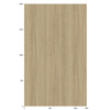 3M Di-Noc Film décoratif d'intérieur PVC WG-2450 200µm  1220 mm x 50 m 7100320892