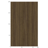 3M Di-Noc Film décoratif d'intérieur PVC WG-2453 200µm  1220 mm x 50 m 7100320893