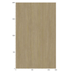 3M Di-Noc Film décoratif d'intérieur PVC WG-2460 200µm  1220 mm x 50 m 7100320894