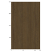 3M Di-Noc Film décoratif d'intérieur PVC WG-2463 200µm  1220 mm x 50 m 7100320895