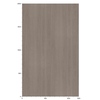 3M Di-Noc Film décoratif d'intérieur PVC WG-467 230µm  1220 mm x 50 m 7000035059