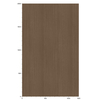 Film décoratif 3M  Di-Noc  WG-696  Wood Grain  demi-mat  1220 mm x 50 m