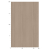 3M Di-Noc Film décoratif d'intérieur PVC WG-960 230µm  1220 mm x 25 m 7100088942