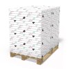 Papier couché Cocoon SILK Blanc 130 g/m²  650 mm x 920 mm enramé