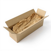 photo caisse longue avec papier kraft