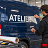 Film coulé opaque 3M Scotchcal 100 pour marquage de véhicule et camionnette