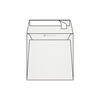 Enveloppe carrée Rives Design Bright White 120 g/m² Boîte de 250