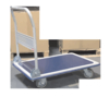 Chariot FIMM dossier repliable plateau tôle antidérapant 300 kg