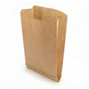 Sachet kraft soufflet vide