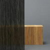 Film de vitrage intérieur 3M Fasara privacy film Natural polyester SH2BKTV-Stone Travertine Black