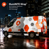 Arlon IllumiNITE Wrap - Film vinyle réfléchissant 125 µm, FLITE Technology, ISO 7591/ASTM-D 4956, Solvant/UV/Latex. 7 ans extérieur. Covering véhicule et marquage. Antalis