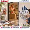 Film pour pochoir Aslan S41 gris clair transparent 80µm 1250mm x 50.00m