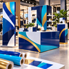 Habillage de présentoirs de vente et mobilier commercial avec les films adhésifs couleur Avery Dennison 700 Premium