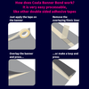 Double face Transparent bâche Coala BannerBond Permanent 400µm 25 mm x 25 m