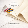 Conqueror Grain Pierre – papier de création à texture minérale subtile, idéal pour impressions offset, sérigraphie et finitions haut de gamme