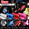 t-shirts et sac tote bag avec logos personnalisés en flex rétroréfléchissant couleur Siser Thermoreflex Color rose, bleu, rouge et cuivre