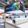 Bâche Diatrace Expo Banner M1 W pour enseigne suspendue de stand