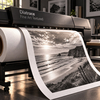 Tirage d'art grand format sortant d'un traceur avec papier Diatrace Fine Art Textured