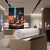 Rouleau Diatrace Promo M1 pour impression promotionnelle en magasin