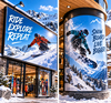 Diatrace Outdoor Vinyl W - Film vinyle PVC mat adhésif permanent pour enseignes et supports publicitaires