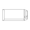 Pochette de création 156 mm x 310 mm Curious Skin Grey 135 g/m² Boîte de 250