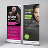 Folex SI 464 – Film polyester blanc satin 160 µm avec silver‑back