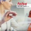 Film Folex, Wowtack S CL, transparent, polyester, 50 µm, 1370mm x 20.00m