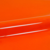H50006 - HI-5 Orange– film flex PU fin Orange pour personnalisation textile