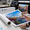 HP Bright White Inkjet Paper : papier vélin extra-blanc technologie ColorPro, opacité 94%, luminosité 113%. Certifié FSC et recyclable. 6 largeurs de 420 à 914mm.
