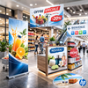 HP Durable Display Film SG – Film polyester semi-brillant durable, compatible HP Latex, idéal PLV et affichage intensif.