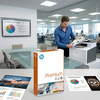HP Premium - Papier supérieur Blancheur 170 CIE - 80g