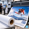 Affichage point de vente aux couleurs éclatantes imprimé sur HP Universal Heavyweight Coated Paper