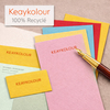 Keaykolour – Papier de création vélin teinté dans la masse, large palette de couleurs et supports créatifs premium.