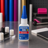 Loctite 406 : adhésif cyanoacrylate rapide, spécial substrats difficiles (plastiques, caoutchoucs)