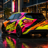 Vinyle Macal 8000 fluo - Application car wrapping
