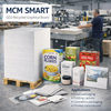 MCM Smart – Carton graphique GD intérieur et verso gris, idéal pour étuis pliants et emballages économiques en offset.