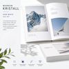 Munken Kristall – Papier offset premium High White non couché, contraste élevé, surface lisse et certifications FSC & PEFC.