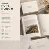 Munken Pure Rough – Papier offset premium rough crème, bulk 1.4, toucher extra tactile et certifications FSC & PEFC.