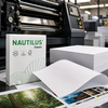 Nautilus classic - Papier Offset Recyclé.Produit à partir de fibres 100% recyclées, ce papier non couché naturellement blanc