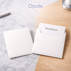 Enveloppe carrée 160 x 160 mm Opale Wove Pure White 120g/m² Boîte de 250