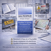 Le Picofilm P-125 M2 est un film polyester blanc mat double face, conçu pour les applications nécessitant une résistance élevée et une durabilité en extérieur.