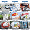 Polyart – Feuille synthétique imprimable indéchirable et imperméable pour signalétique, cartes et applications durables.