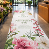 Revêtement de sol imprimable Digiflor PVC – habillage événementiel fleuriste, sol antidérapant ignifugé B1 – Antalis France