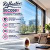 Film de Protection pour les vitrages supérieurs à 3m2 REFLECTIV SEC058X Rouleau de 1.52 x 30ml